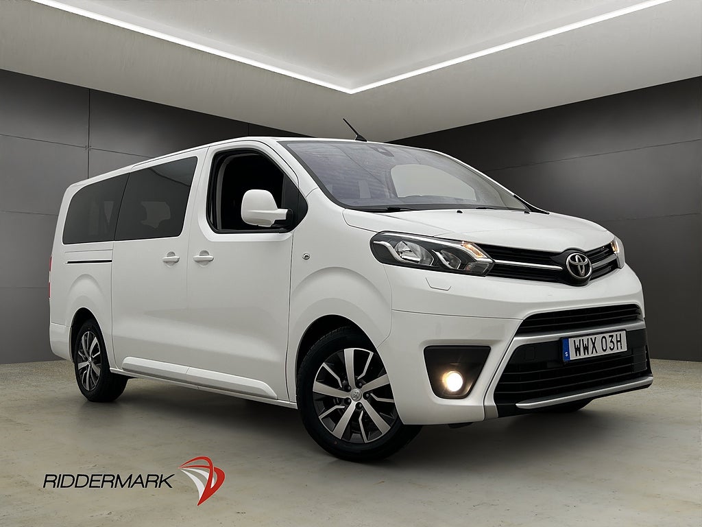 Toyota Proace Verso Extra Lång Ny-Kamrem PDC HUD 9-Sits MOMS