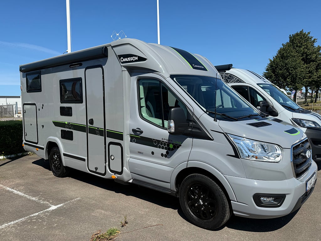 Chausson S697 Sport Line Höga långbäddar, dieselvärmare, vinterpaket med 