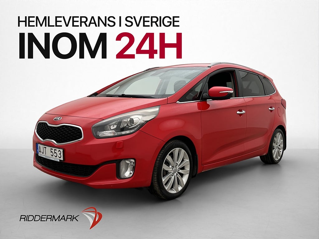 Kia Carens 1.7 CRDi 7-Sits Sensorer Rattvärme Farthållare
