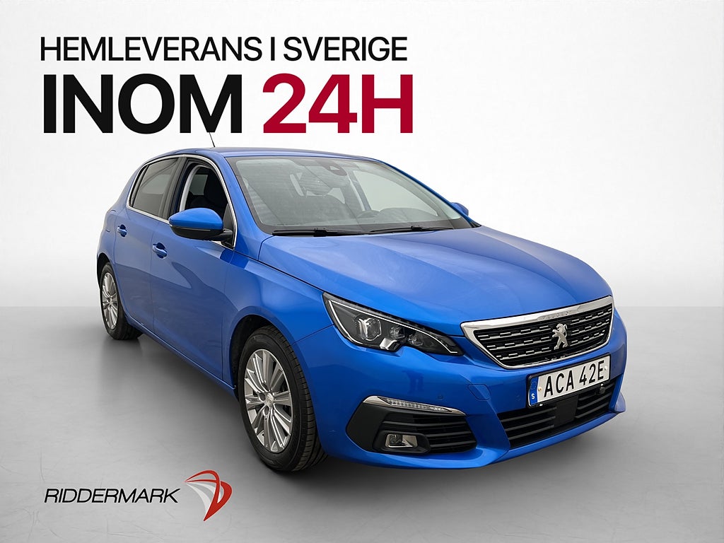 Peugeot 308 1.2 PureTech 0,46l/mil Drag Kamera Navi ISOFIX