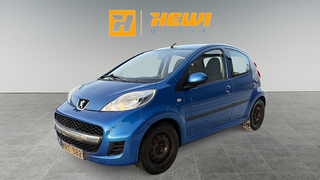 Peugeot 107 5-dörrar 1.0|Komplett historik|S&V|360kr/år