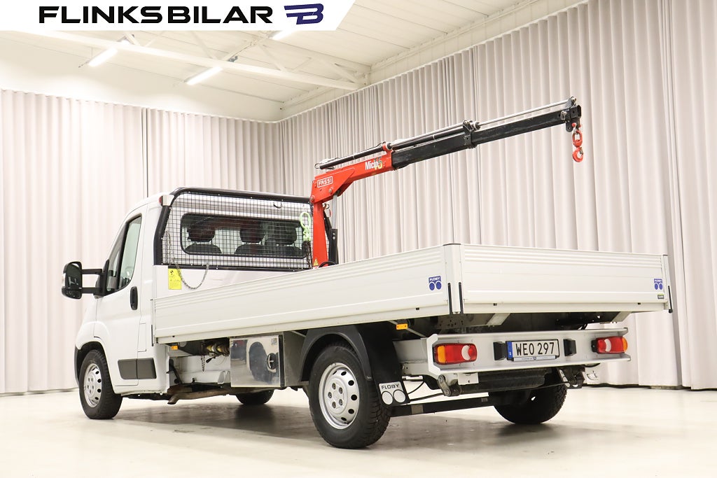 Opel Movano 2.2 CDTi 165HK Flak Fassi Kranbil EnÄgare Moms