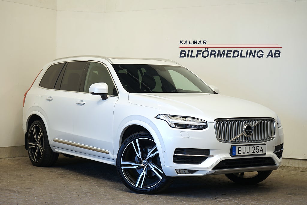 Volvo XC90 7-sits D5 AWD Inscription Panorama B&W 360° 225hk