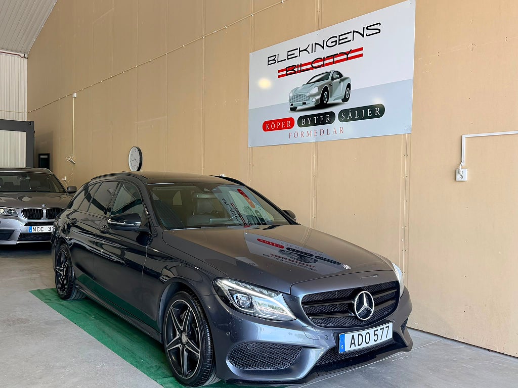 Mercedes-Benz C 220 T d AMG Line Drag / Pano  / NAV / B-kam/ Burmester 