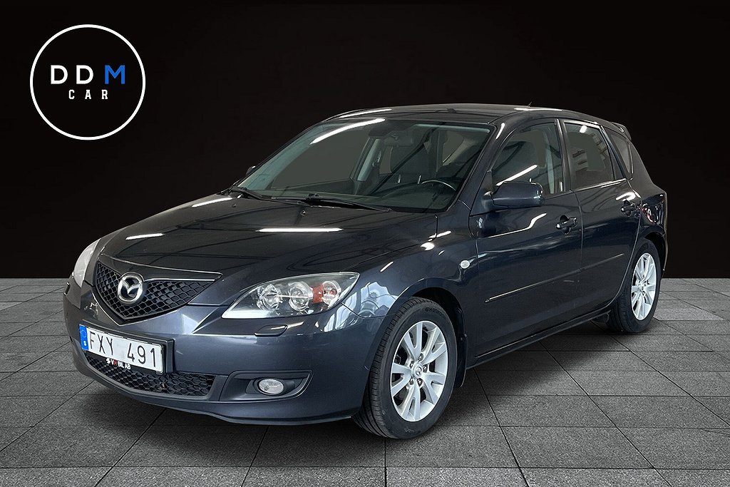 Mazda 3 Sport 1.6 MZR Exclusive-Line AUT 105HK SVENSKSÅLD