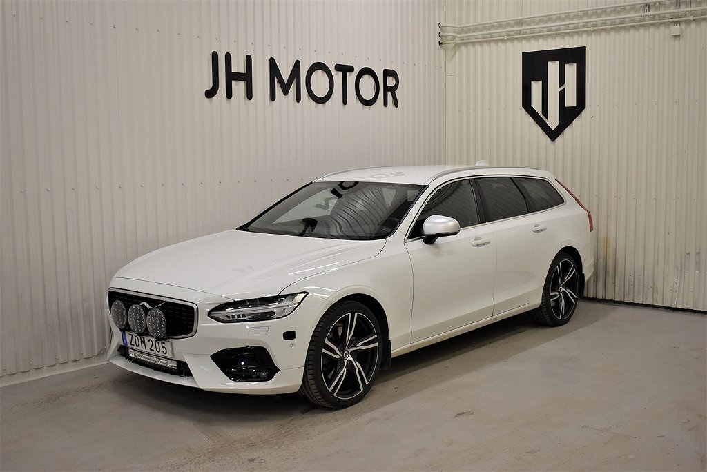 Volvo V90 D4 AWD Polestar R-Design 200hk VOC/Kamera/Drag