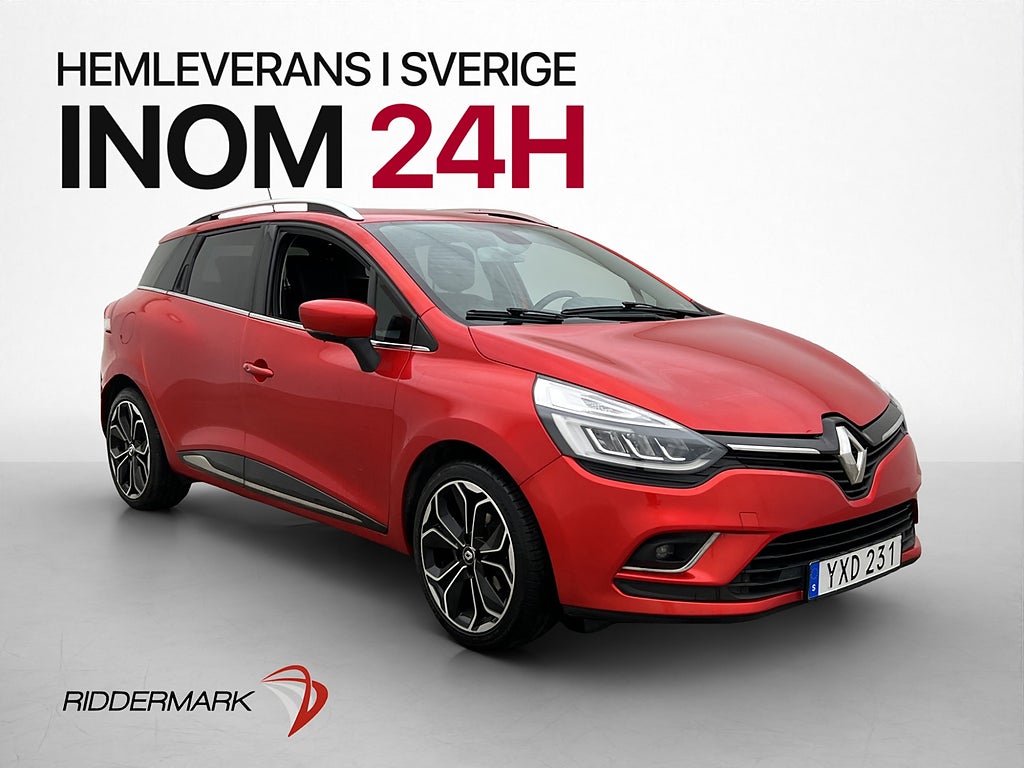 Renault Clio ST 0.9 TCe 90hk Intens Halvskinn Navi Sensorer