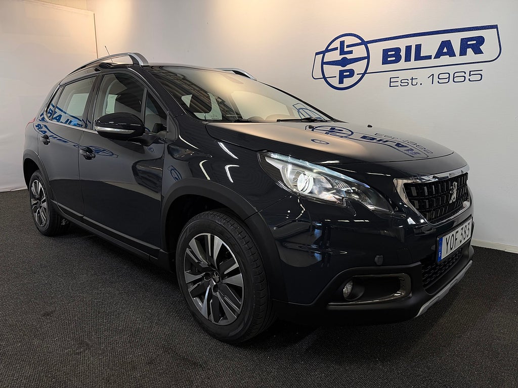 Peugeot 2008 1.2 PureTech 82hk | M&K-Värmare | Apple Carplay | Vhjul