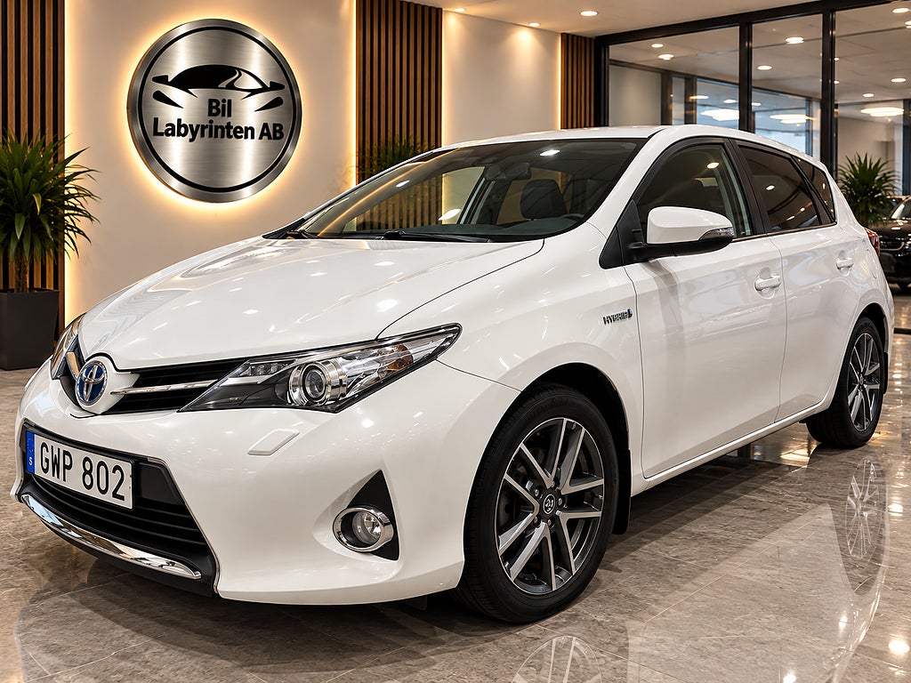 Toyota Auris  1 brukare Full Service Hybrid e-CVT Edition Feel Euro5