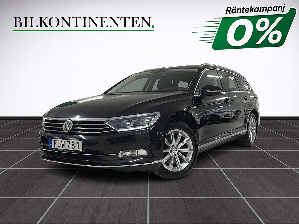 Volkswagen Passat 2.0 TDI 4Motion GT Värmare *RÄNTEKAMPANJ 0%* Skinn Drag