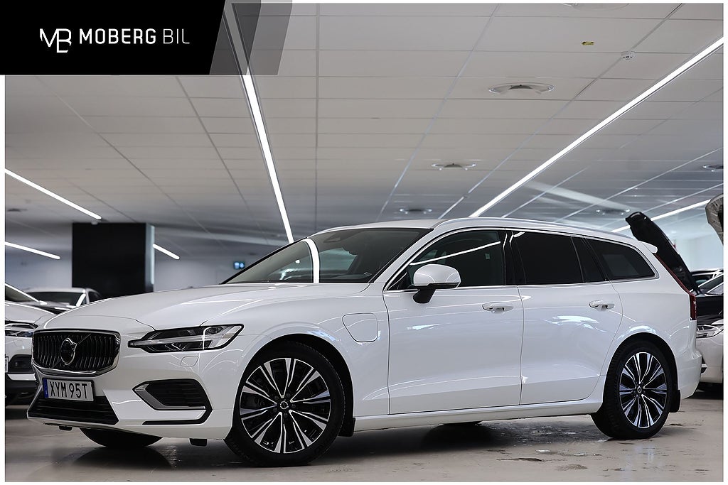 Volvo V60 Recharge T6 AWD 350hk *2,99% Räntekampanj!* Läder Drag