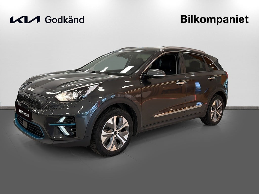 Kia E-Niro 64 kWh Advance MOMS SoV-däck Kamera Nybilsgaranti