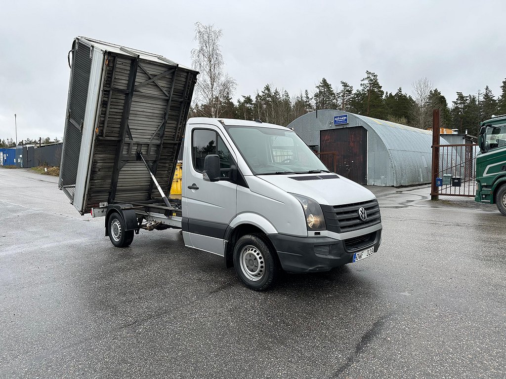 Volkswagen Crafter TIPPFLAK 2.0TDI 163hk Nybesiktad 1-ÄGARE+