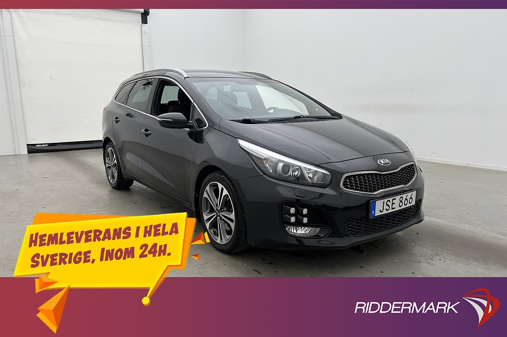 Kia Ceed Sportswagon 135hk GT-Line M&K-Värmare Kamera Navi