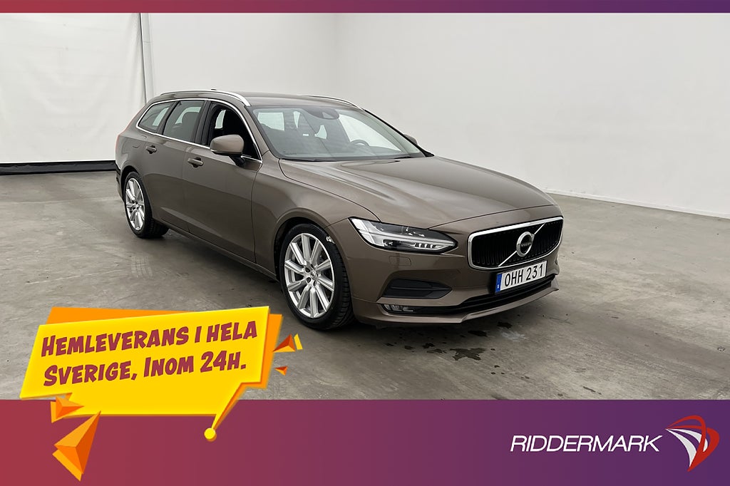 Volvo V90 D4 190hk Momentum VOC Värmare P-Sensorer Rattvärme