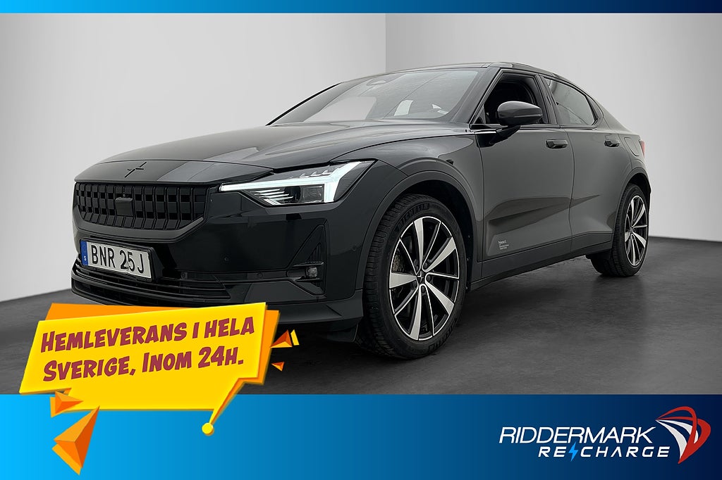 Polestar 2 Long Range Single Motor Plus Pilot Värm Pano H/K