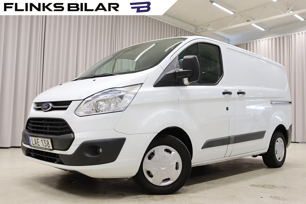 Ford transit Custom 125HK X2-Sidodörr Drag Värmare Inredning