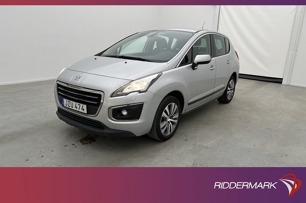 Peugeot 3008 Active Pure 130hk Dragkrok 0,49L/Mil 6301Mil