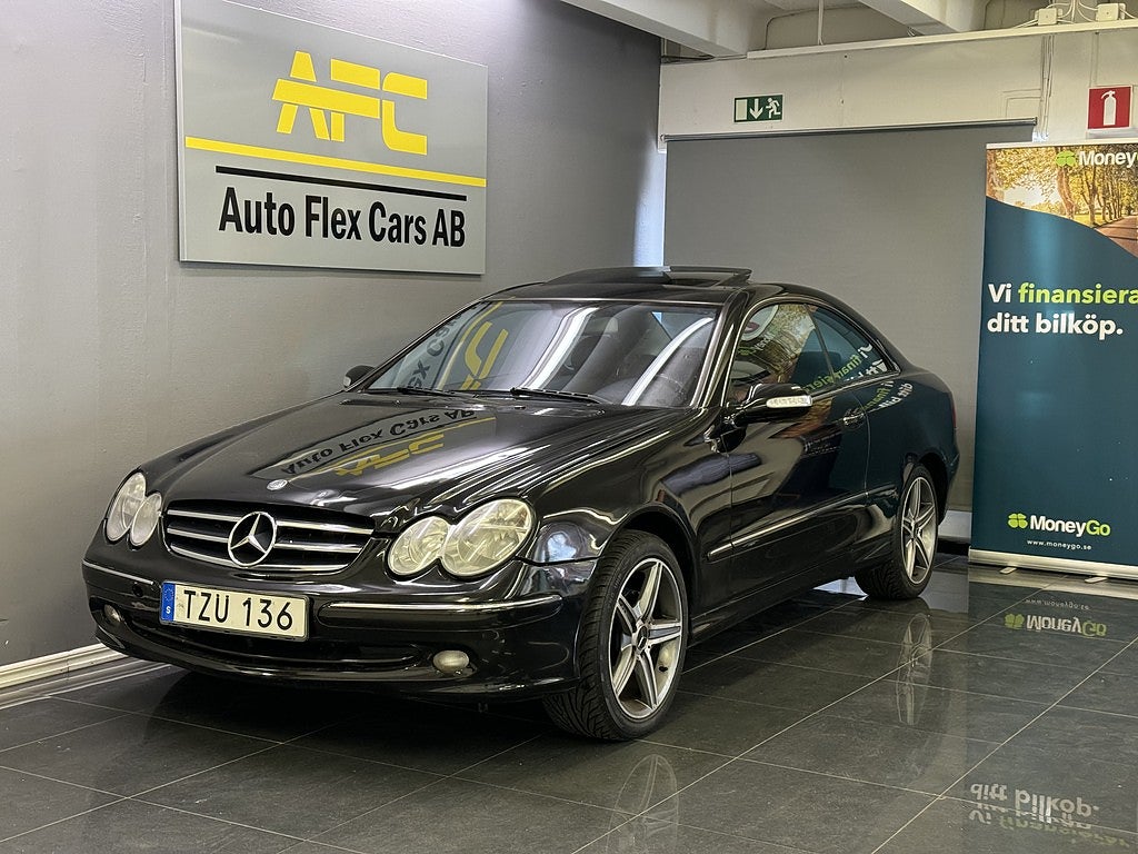 Mercedes-Benz CLK 240 Coupé Avantgarde Taklucka/Nybesiktad 
