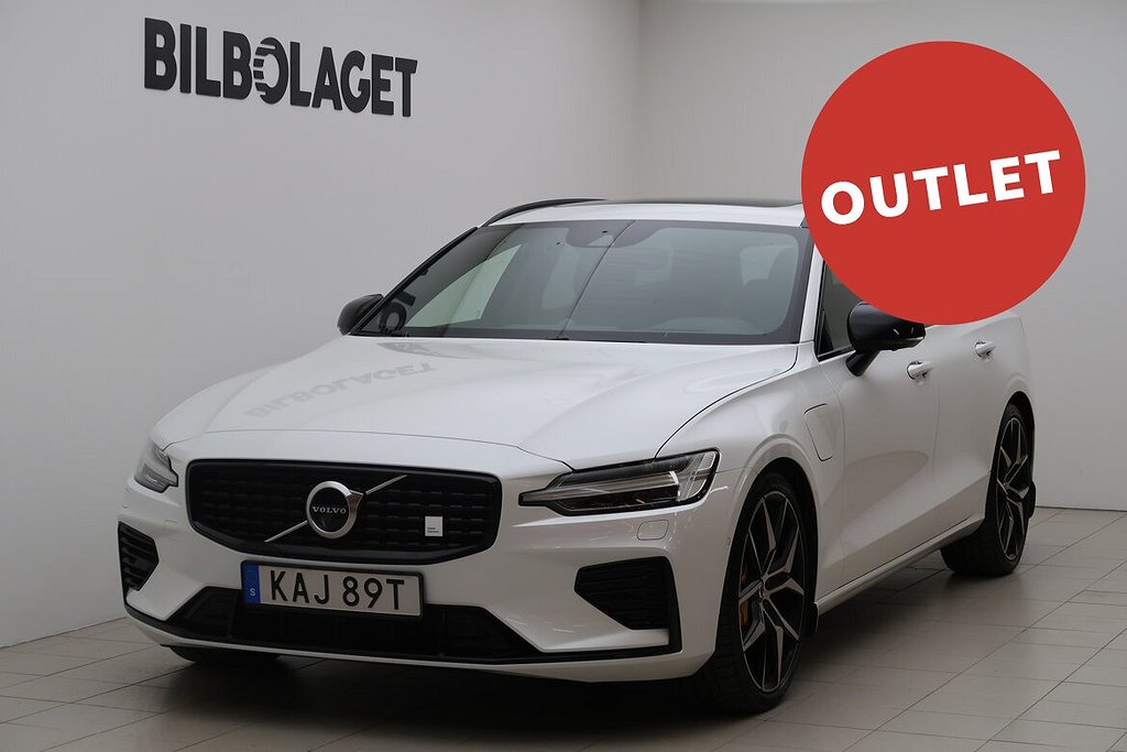 Volvo V60 * OUTLET * Recharge T8 Polestar Engineered B&W Loungepkt Park as