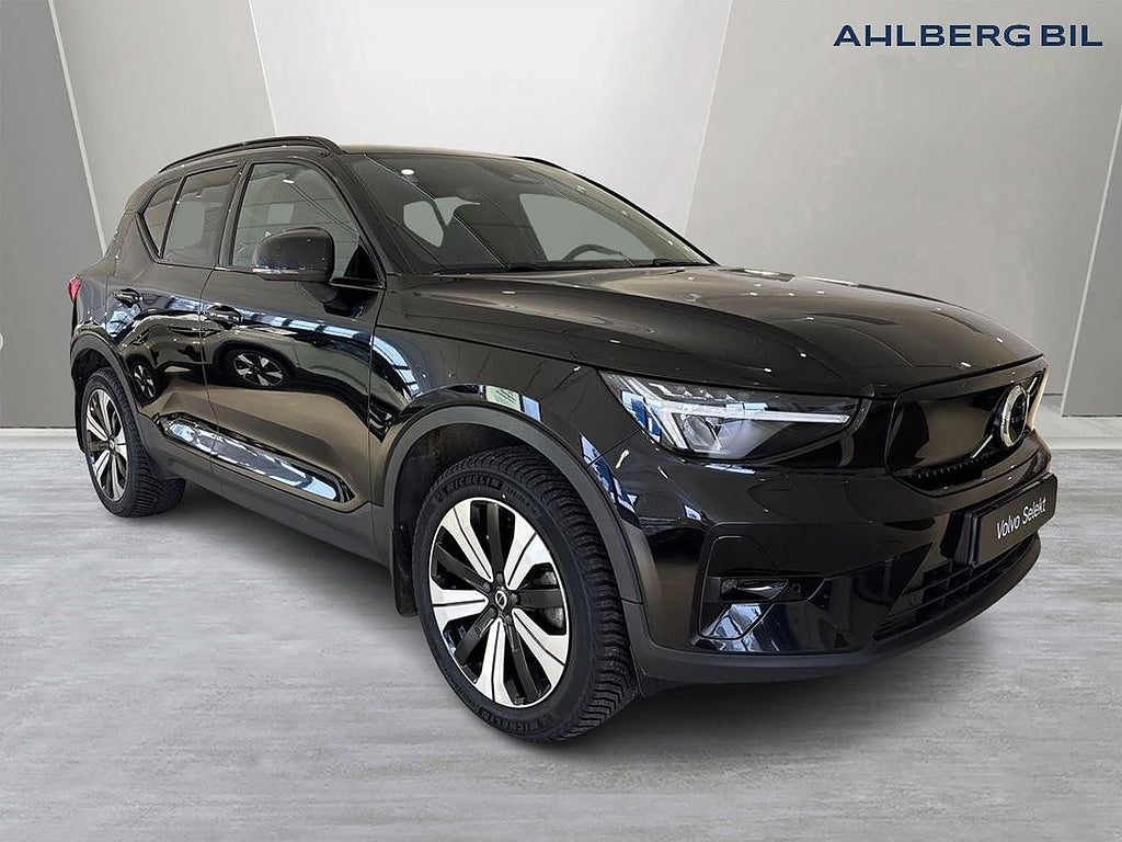Volvo XC40 Recharge Twin motor Plus, Klimatpaket, Dragkrok Halvautomatisk, 