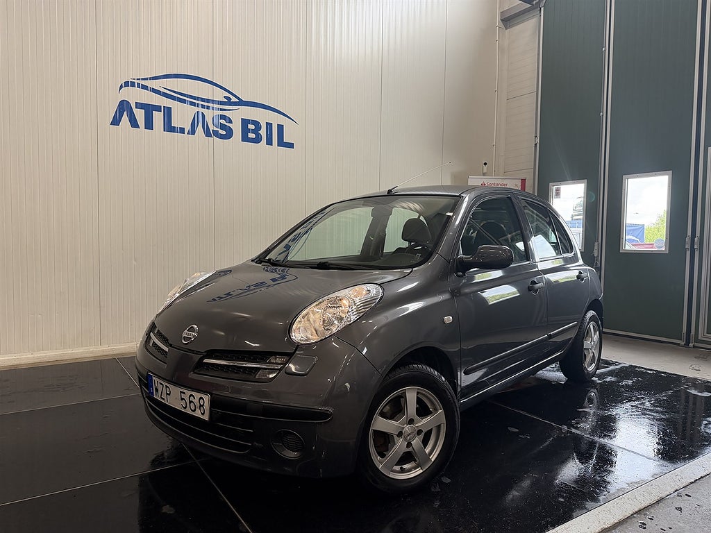Nissan Micra 5-dörrar 1.2 Automatisk 80hk Endast 10557MIL 2Ägare