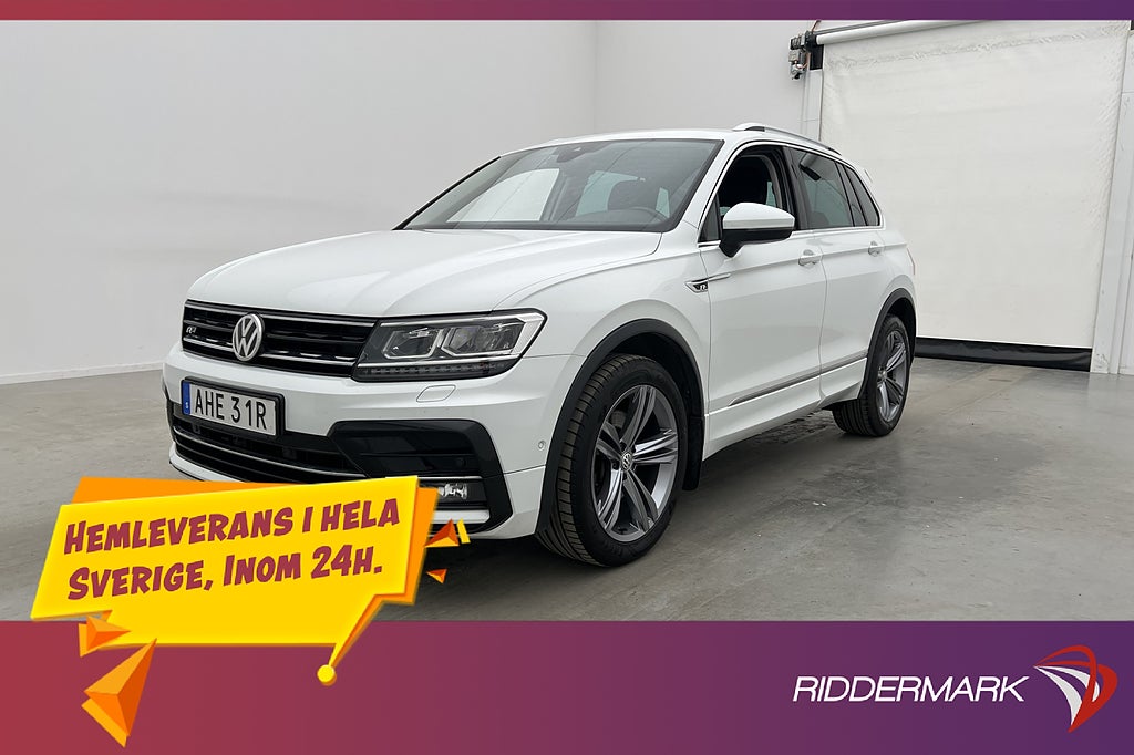 Volkswagen Tiguan TSI 4M 190hk R-Line P-Värm Kamera CarPlay