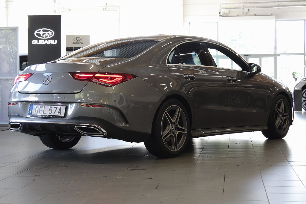 Mercedes-Benz CLA 200 /AMG/Panorama/Burmeister/Panelbelysning/Backkamera/