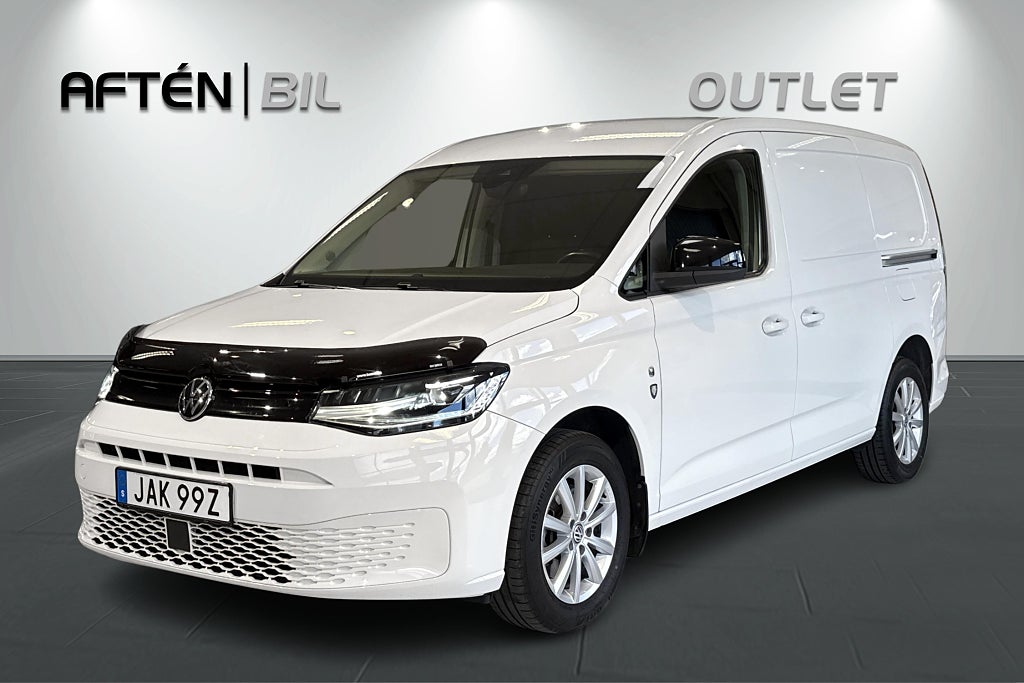 Volkswagen Caddy Maxi Cargo 2.0 TDI 122hk Drag Värmare Carplay Kamera 