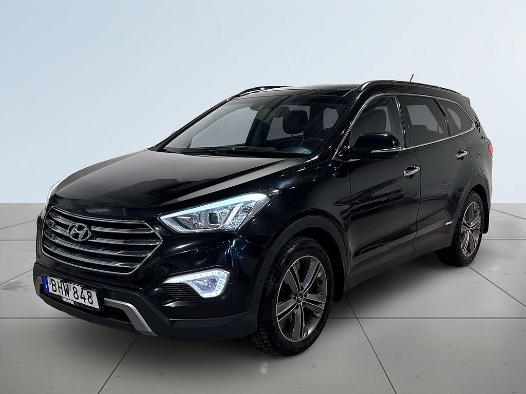 Hyundai Grand Santa fe 2.2 4WD Premium Plus Pano Drag Kamera Skinn Mvärm SoV