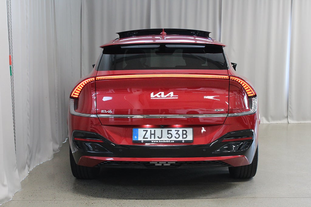 Kia EV6 77.4 kWh AWD GT-Line, Mocka, Panorama, HUD, 360 Kamera