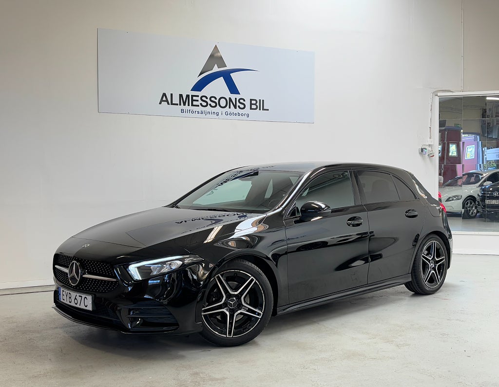 Mercedes-Benz A 180 7G-DCT AMG Sport, Night Paket V-hjul