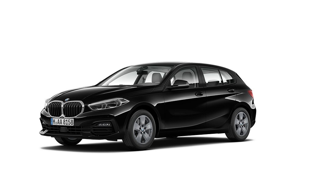 BMW 118 i Aut Nav 0:- kontant Privatleasing från 3.295:-/mån