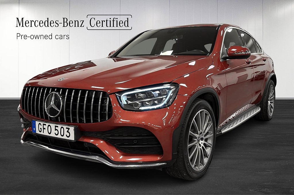 Mercedes-Benz GLC 220 d Coupé 4MATIC AMG Drag Värmare 