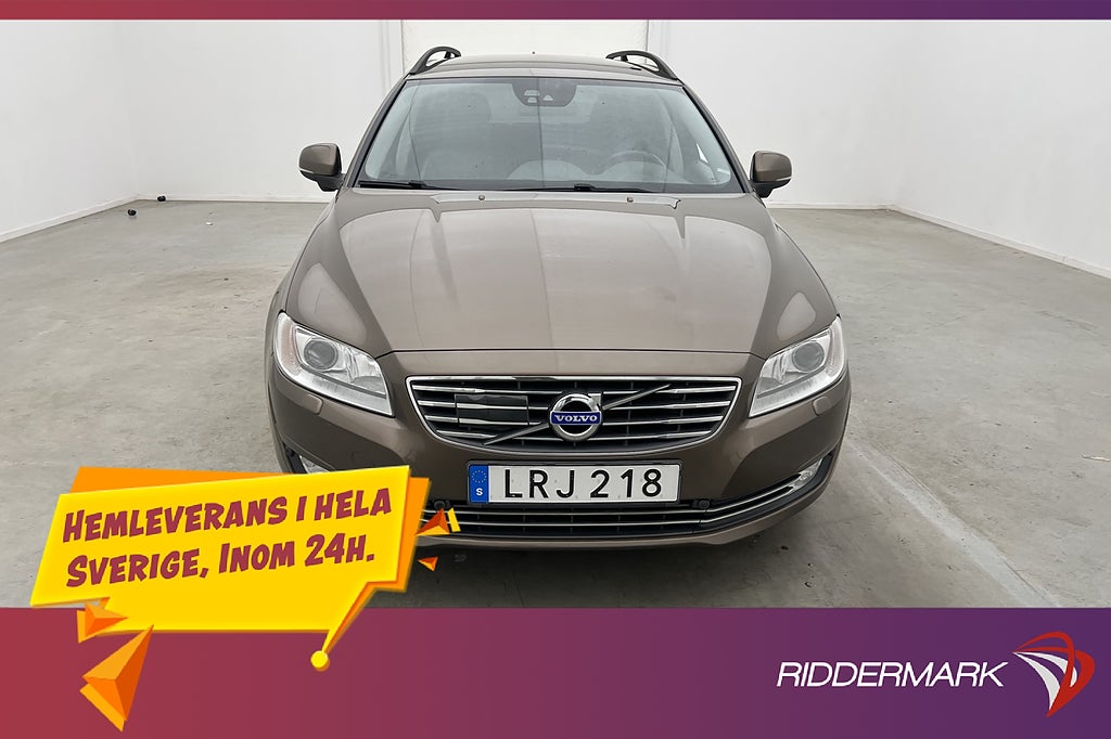 Volvo V70 D4 AWD 181hk VOC D-Värm Drag Adaptiv-Fart Sensorer