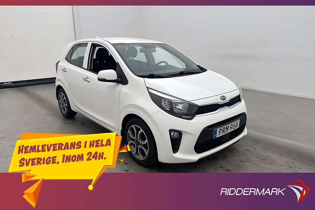 Kia Picanto 1.0 MPI 67hk Advance Kamera Sensorer CarPlay