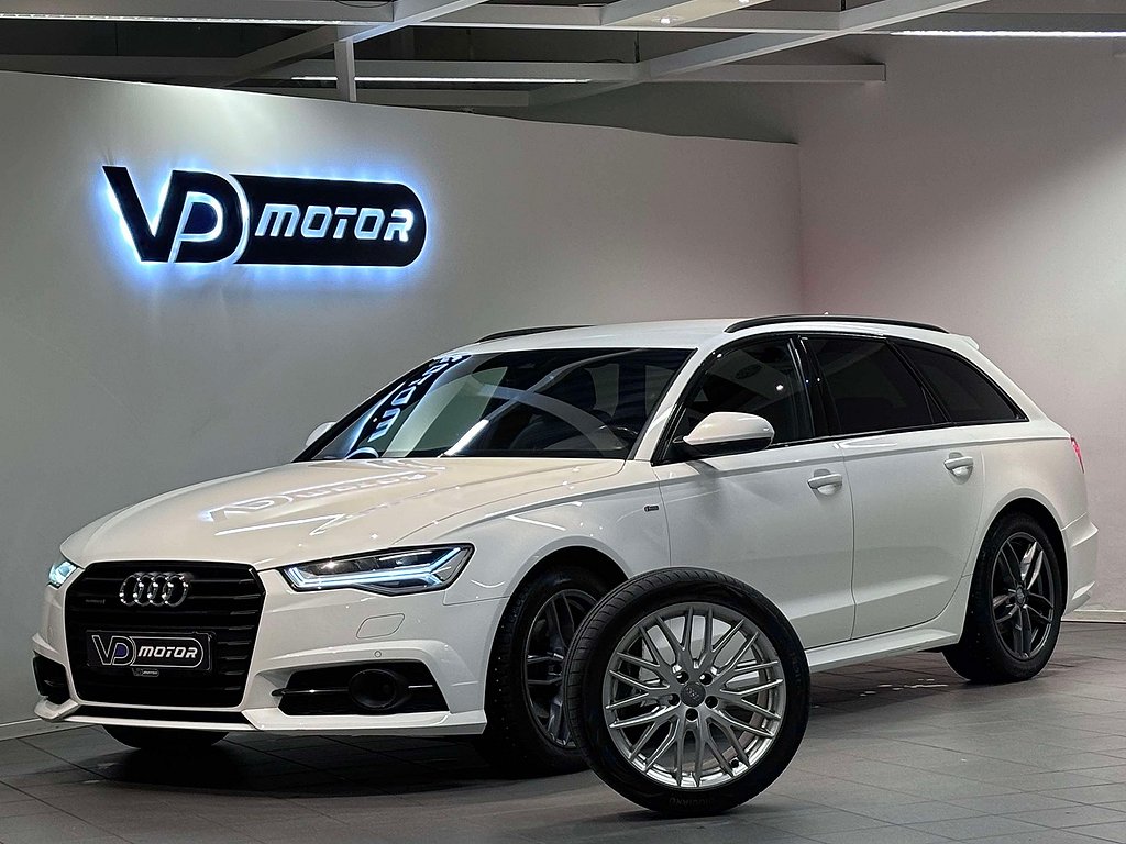 Audi A6 2.0 TDI Q STR S-Line Bose Värmare Nav B-Kam APS+