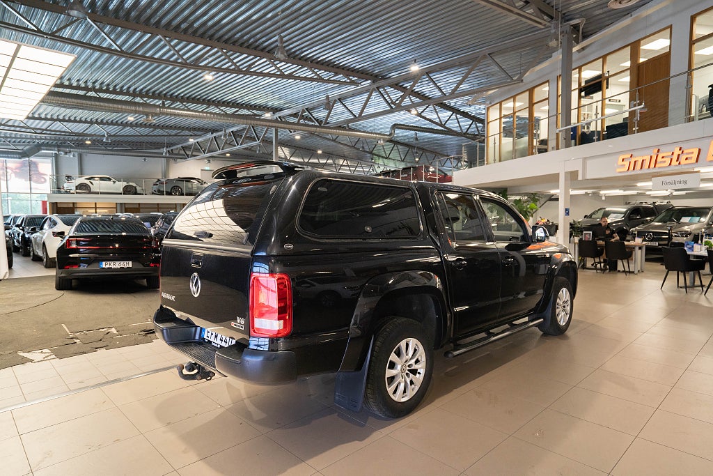 Volkswagen Amarok V6 TDI 4M KÅPA D-VÄRM KAMERA DRAG CARPLAY MOMS 1-ÄGARE