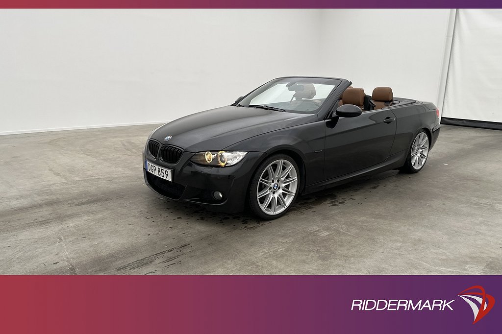 BMW 335 i Convertible 306hk M Sport Innovation Navi Sensorer