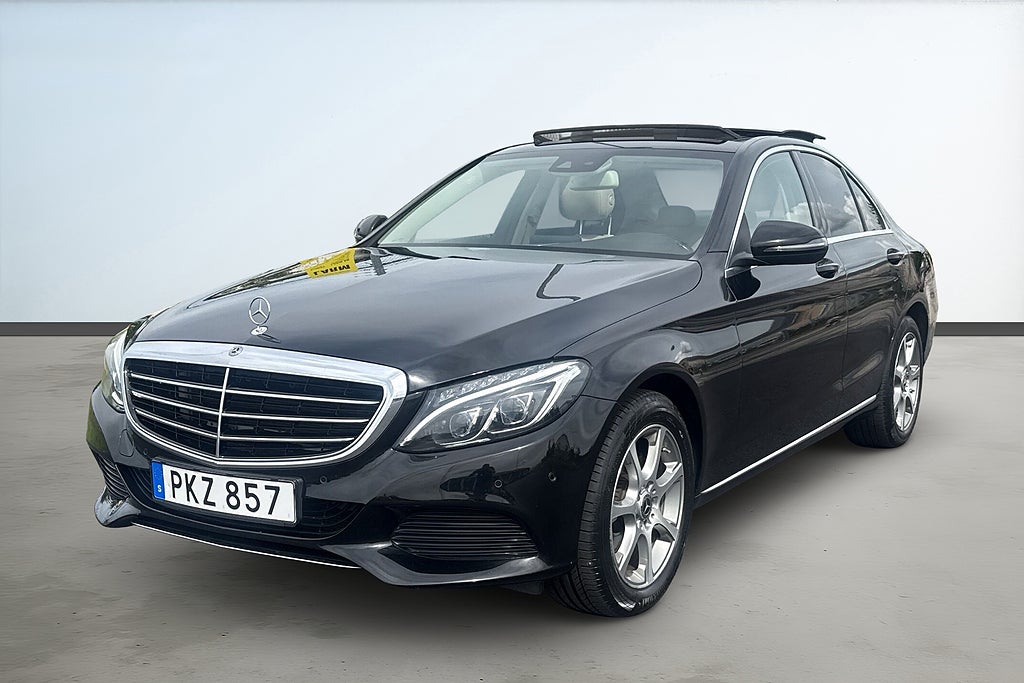Mercedes-Benz C 180 Burmeister Panorama Skinn Keyless Exclusive Line