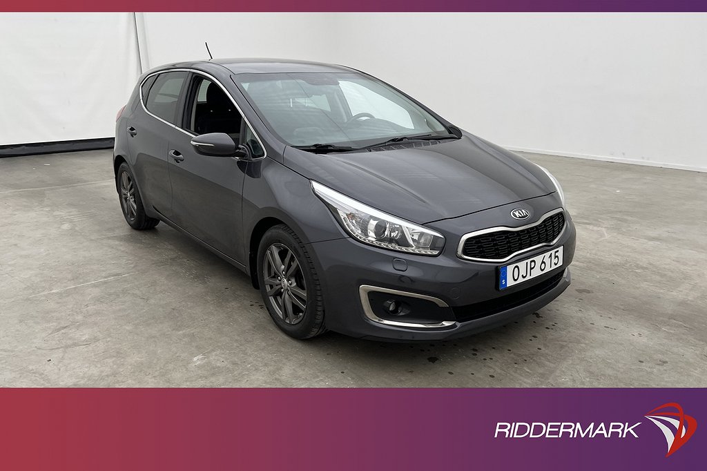 Kia Cee´d 1.6 CRDi 136hk Kamera Navi Sensorer Rattvärme