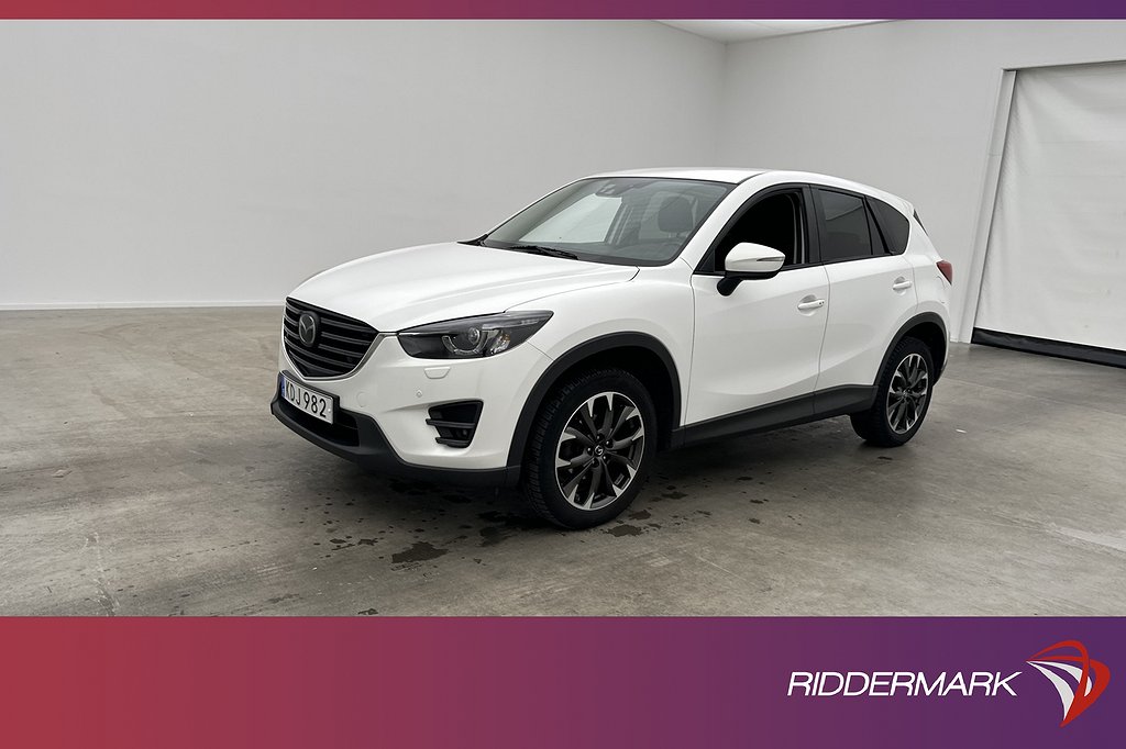 Mazda CX-5 2.5 AWD 192hk Optimum Kamera Skinn Elstol Drag