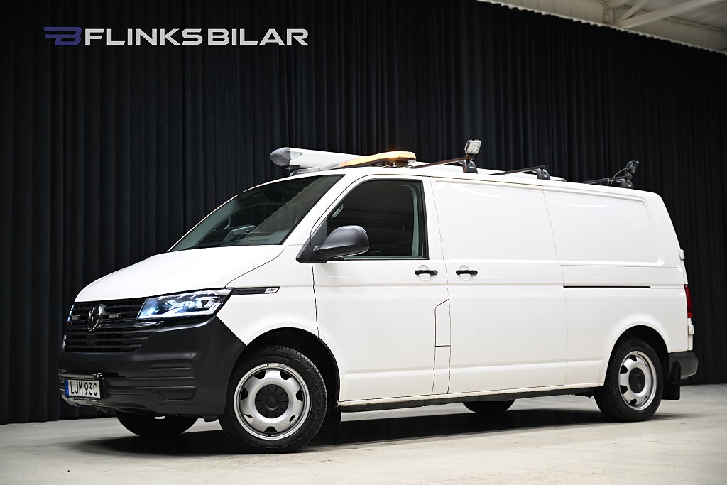 Volkswagen Transporter 4Motion DSG 150HK L2 Inredd|Dubbeldörr|LED|Moms|SeUTR!!