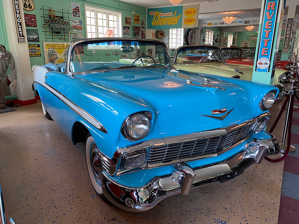 Chevrolet Bel Air cab helrenoverad -56