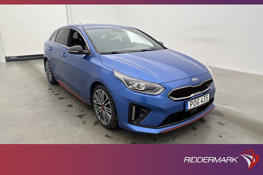 Kia Cee´d ProGT T-GDI 204hk JBL M&K-Värm Kamera Navi CarPlay