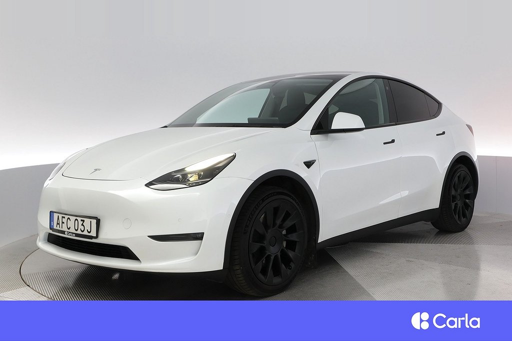 Tesla Model Y Long Range AWD Autopilot 20" Pano Drag V-Hjul