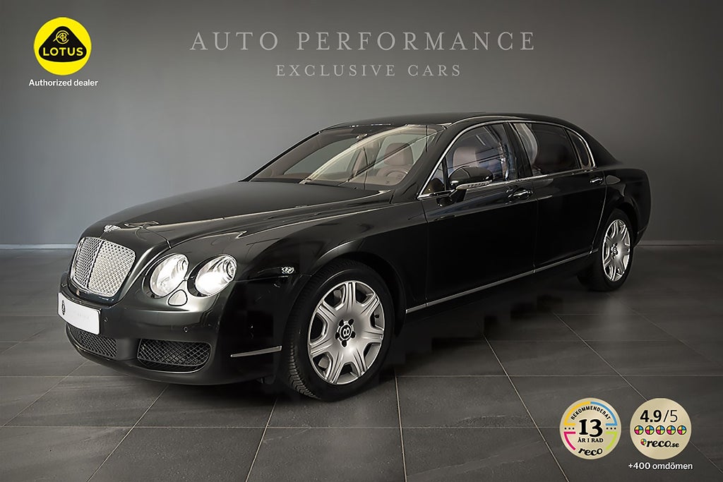 Bentley Continental Flying Spur 6.0 W12 560hk Sv. Såld / Hemleverans /