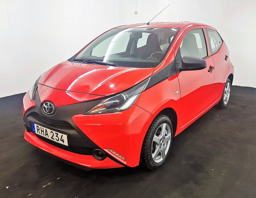 Toyota Aygo 5-dörrar 1.0 VVT-i Euro 6 69hk