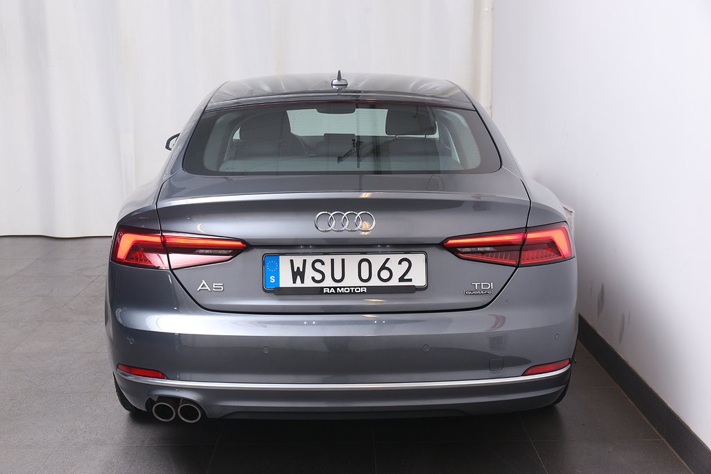 Audi A5 2,0 TDI 190hk Quattro S Tronic Proline EDT Sportback 2017