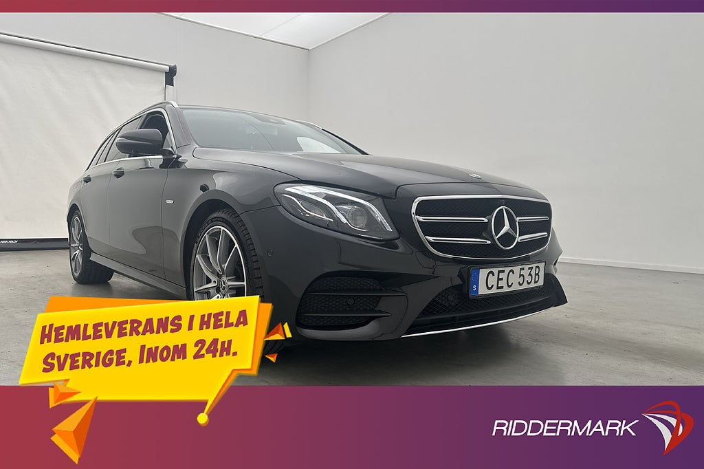 Mercedes-Benz E 220 d 194hk 4M AMG Wide Värm Burmester Drag